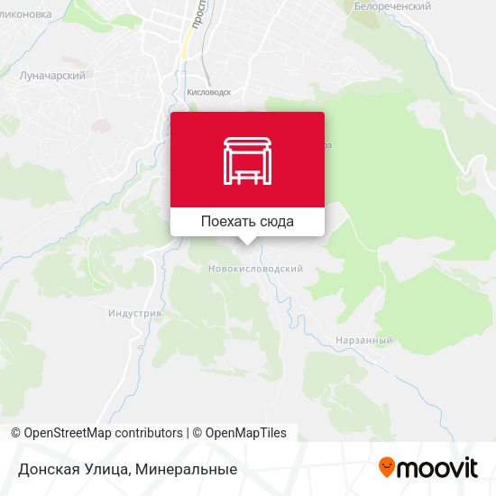 Карта Донская Улица