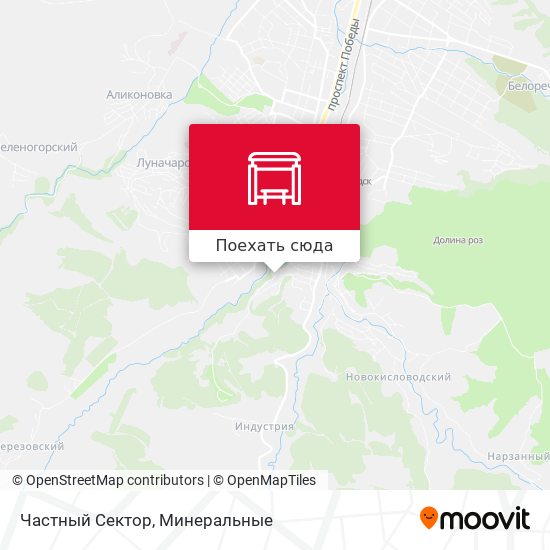 Карта Частный Сектор