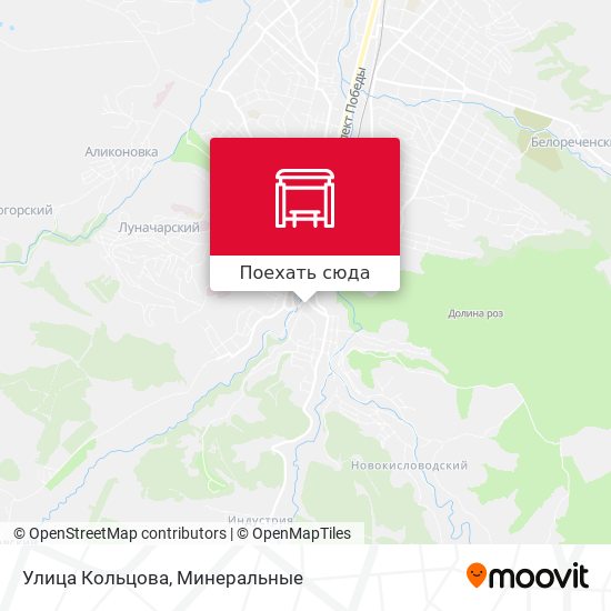 Карта Улица Кольцова