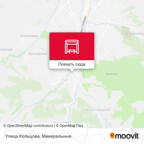 Карта Улица Кольцова
