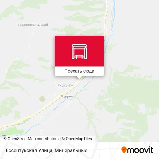 Карта Ессентукская Улица