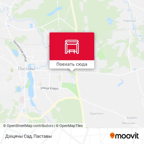 Карта Дзіцячы Сад
