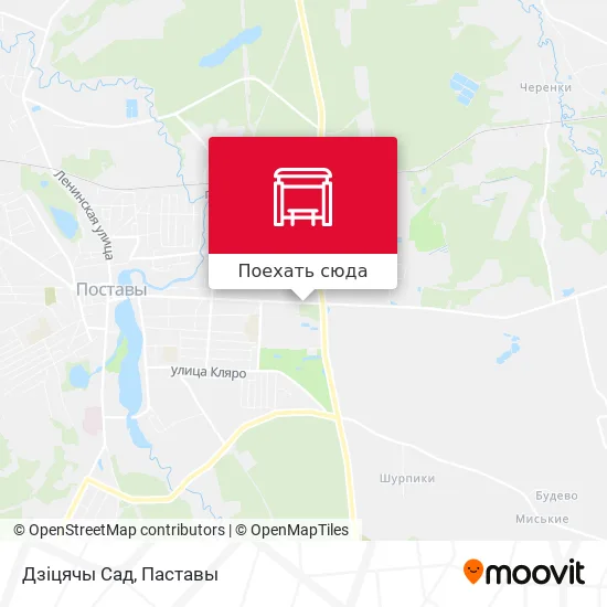 Карта Дзіцячы Сад