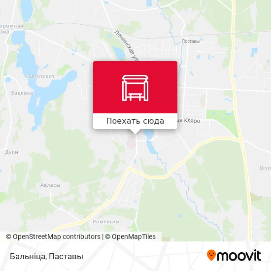 Карта Бальніца