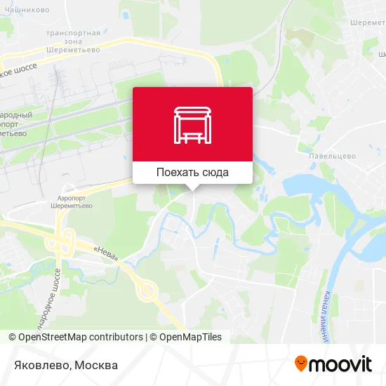 Карта Яковлево