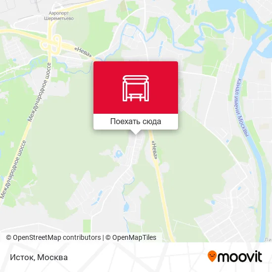 Карта Исток