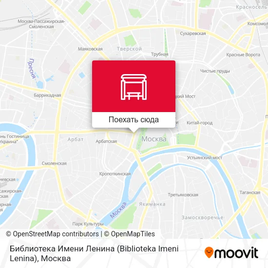 Карта Библиотека Имени Ленина (Biblioteka Imeni Lenina)