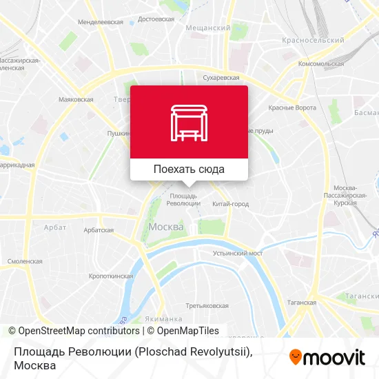 Карта Площадь Революции (Ploschad Revolyutsii)