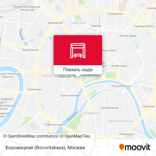 Карта Боровицкая (Borovitskaya)