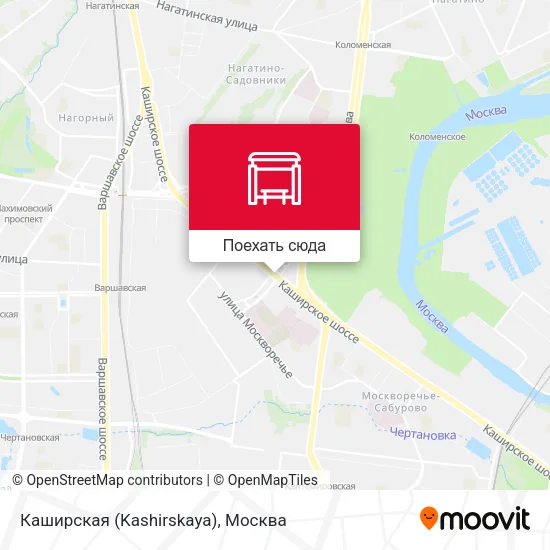 Карта Каширская (Kashirskaya)