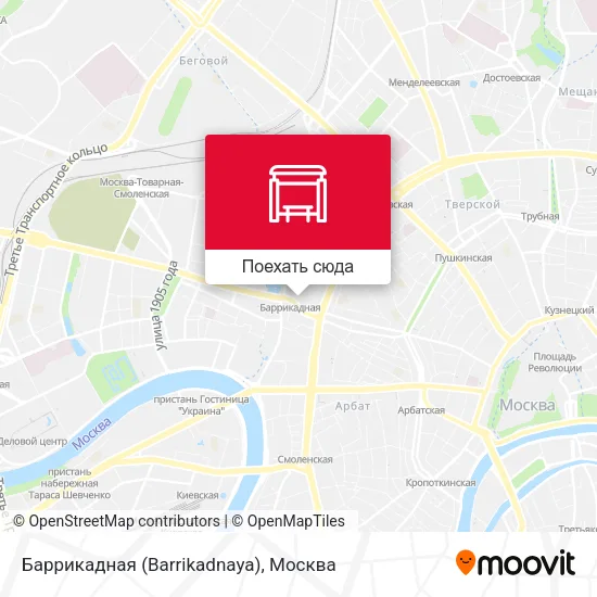 Карта Баррикадная (Barrikadnaya)