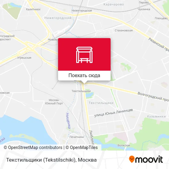 Карта Текстильщики (Tekstilschiki)
