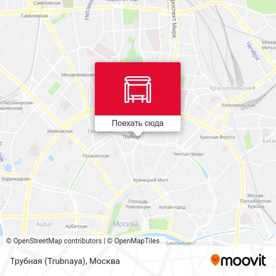 Карта Трубная (Trubnaya)