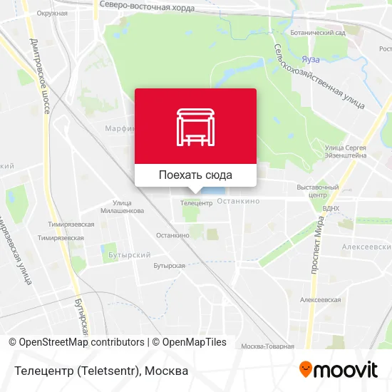Карта Телецентр (Teletsentr)