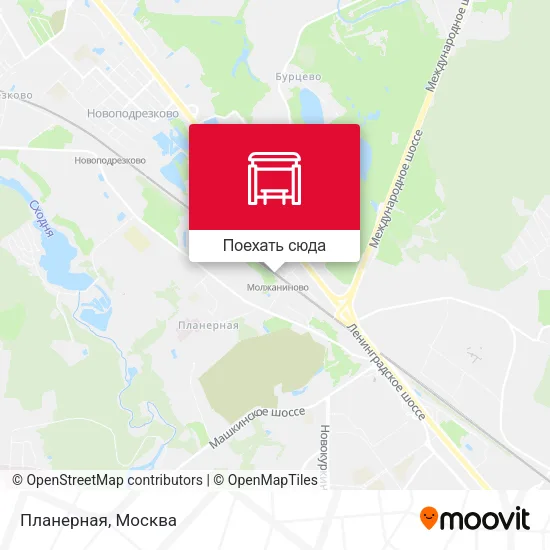 Карта Планерная