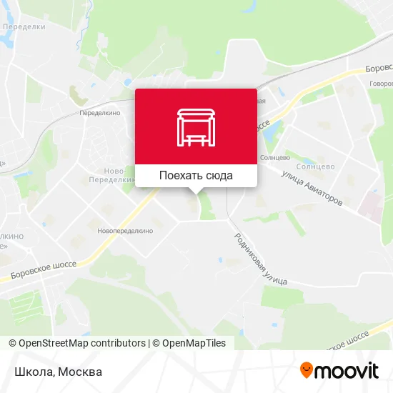 Карта Школа