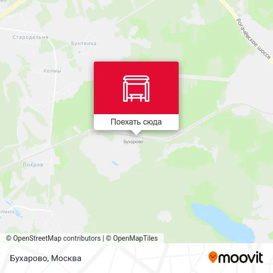 Карта Бухарово