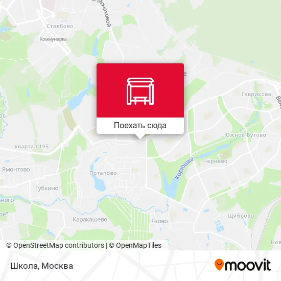 Карта Школа