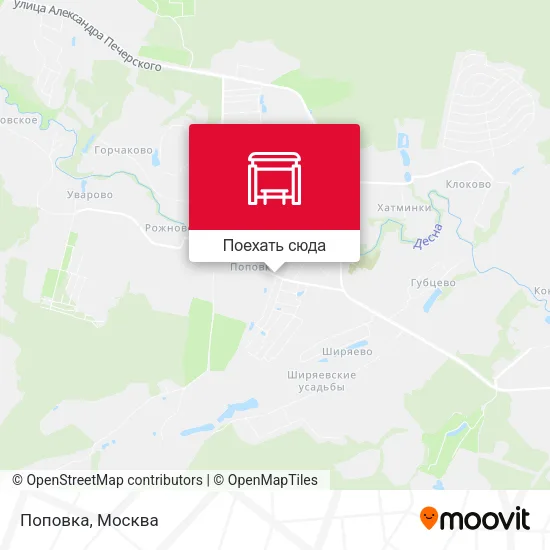 Карта Поповка