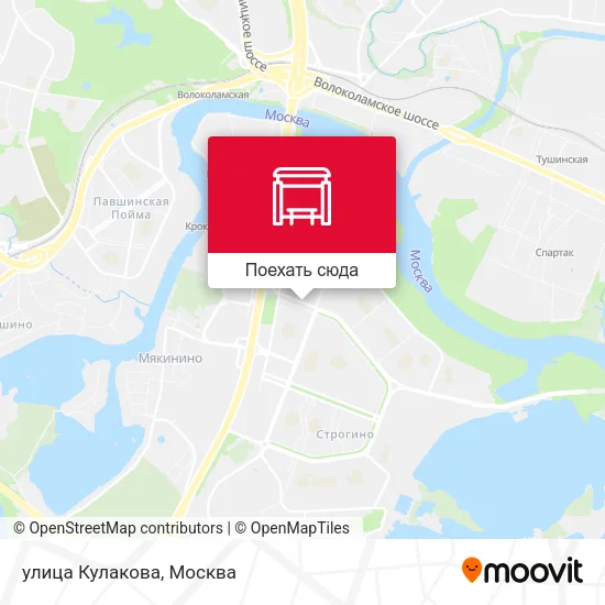 Карта улица Кулакова