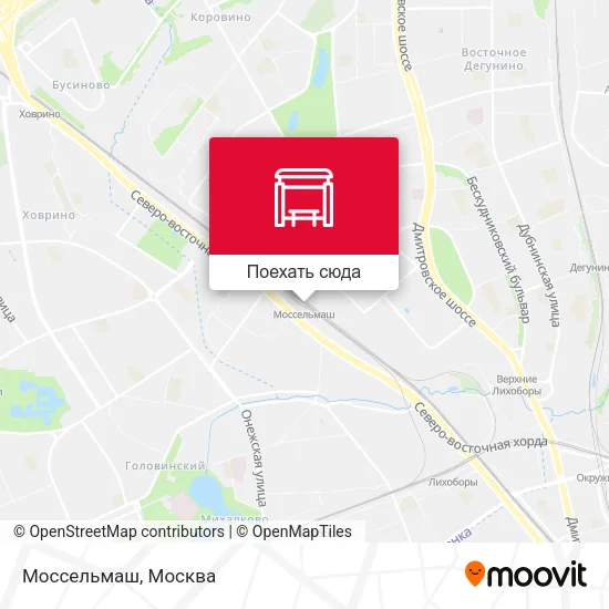 Карта Моссельмаш