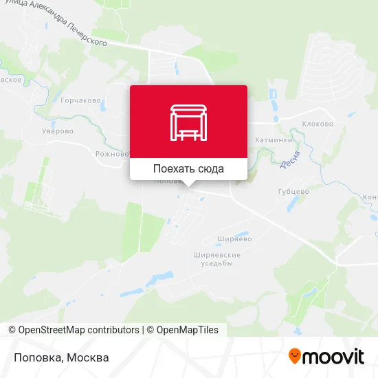 Карта Поповка