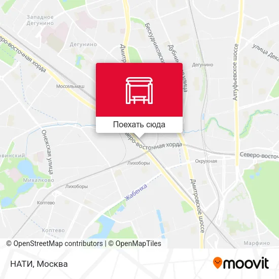 Карта НАТИ
