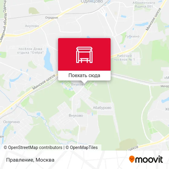 Карта Правление