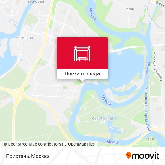 Карта Пристань