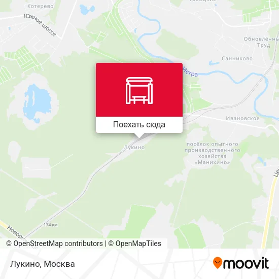 Карта Лукино