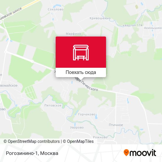 Карта Рогозинино-1