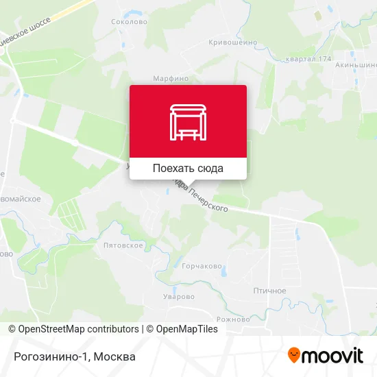Карта Рогозинино-1
