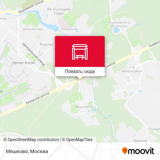 Карта Мешково