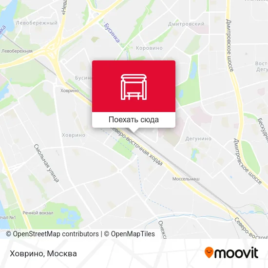 Карта Ховрино