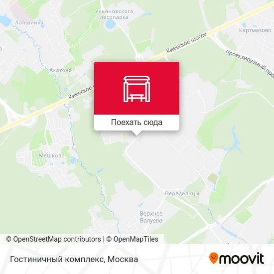 Карта Гостиничный комплекс