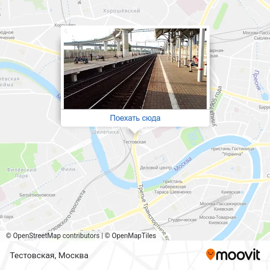 Карта Тестовская