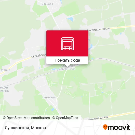 Карта Сушкинская