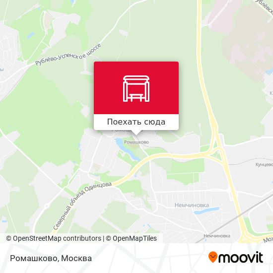 Карта Ромашково