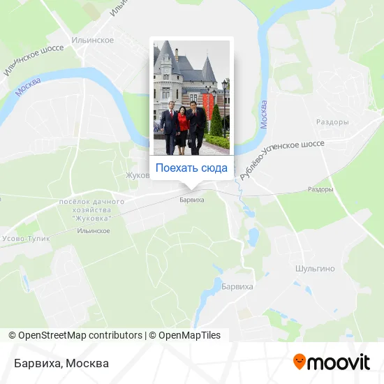 Карта Барвиха