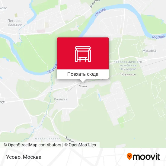 Карта Усово