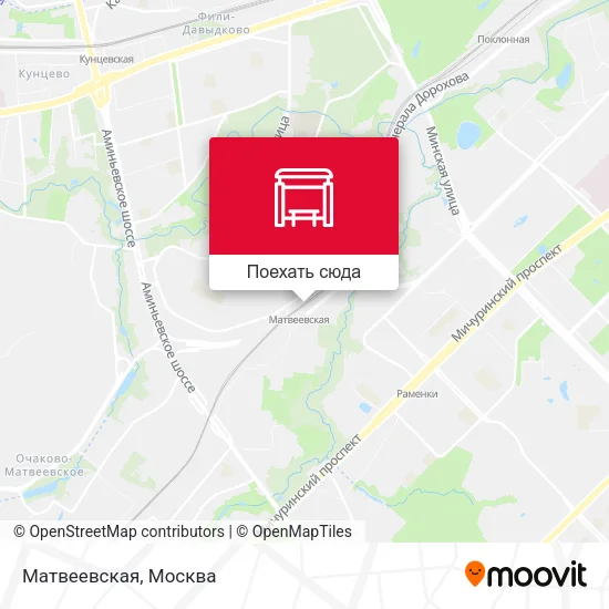 Карта Матвеевская