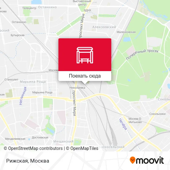 Карта Рижская