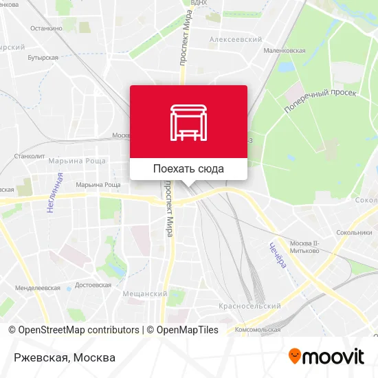 Карта Ржевская