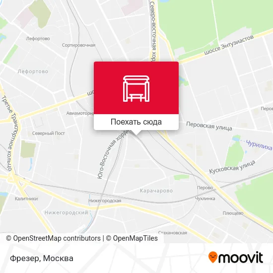 Карта Фрезер