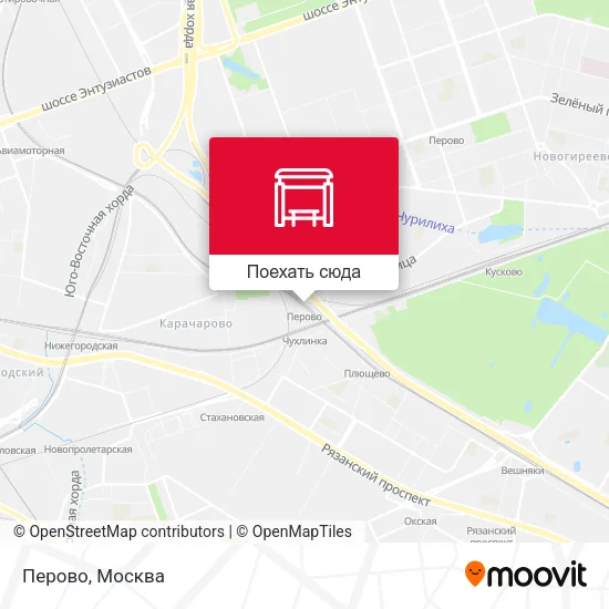 Карта Перово