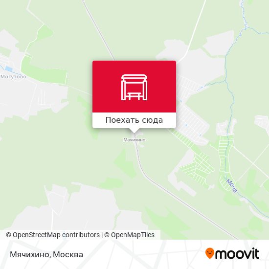 Карта Мячихино