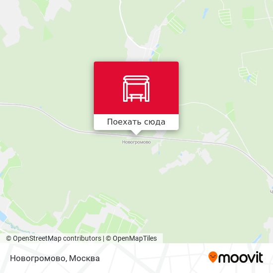 Карта Новогромово