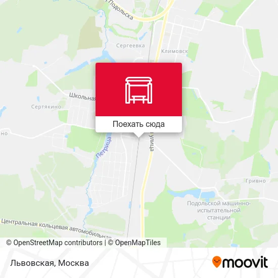 Карта Львовская