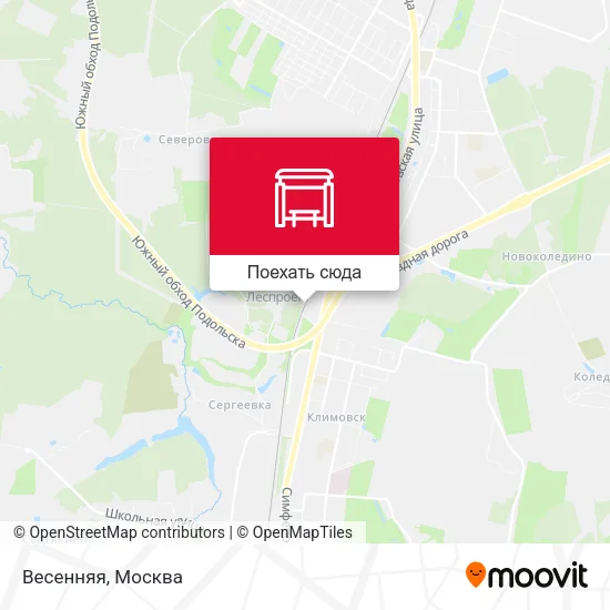 Карта Весенняя