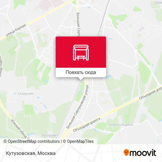 Карта Кутузовская
